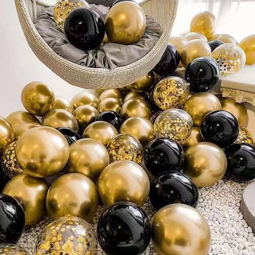 Metallic texture balloons graduation balloons decoration sc