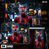 漫威蜘蛛侠6K插画手机壁纸苹果壁纸电脑壁纸ipad壁纸mac壁纸高清