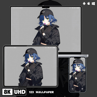 孤独摇滚山田凉8K高清壁纸iphone苹果安卓手机电脑ipad平板壁纸图