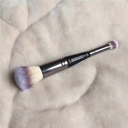 花想沧州便捷式刷柄粉底散粉原单