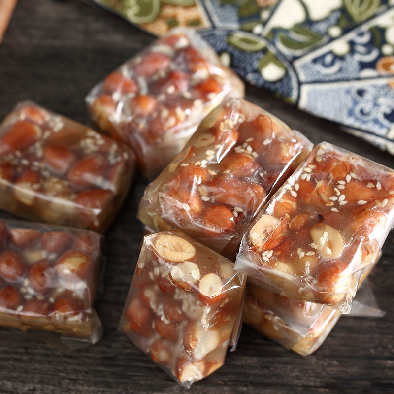 广东正宗潮汕特产花生酥普宁拉丝南糖小吃零食传统糕点手工花生糖