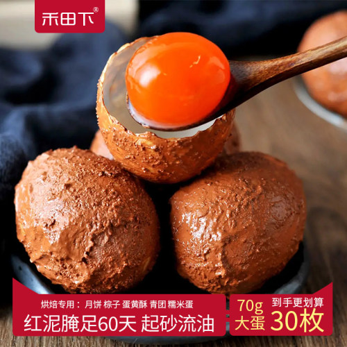 禾田下生咸鸭蛋红心流油烘焙专用