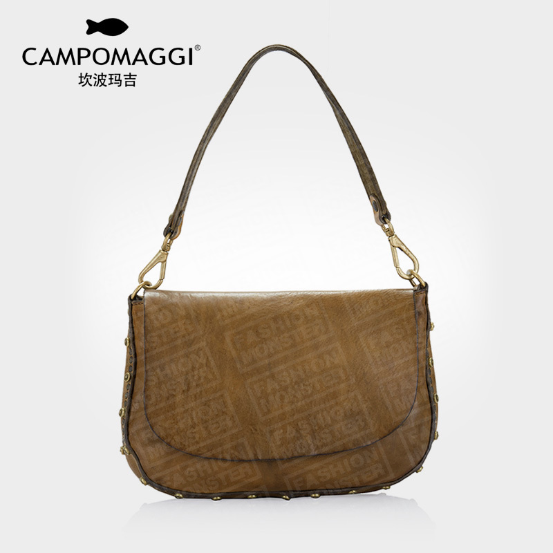 Campomaggi¿²²¨Â꼪Òâ´óÀû¸´¹ÅʱÉÐÊÖ¹¤Å£Æ¤Ã¶¤Ïâ±ßµ¥¼çб¿æ°ü