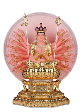 千手观音佛像居家千眼寺庙佛堂