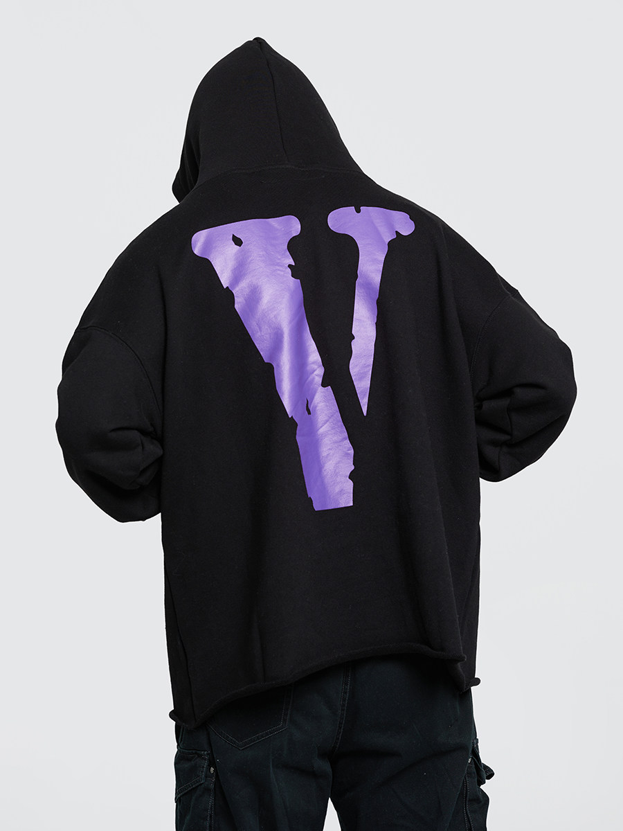 随意鉴定vlone卫衣正品大v潮牌宽松藤原浩限定王一博同款连帽衫男