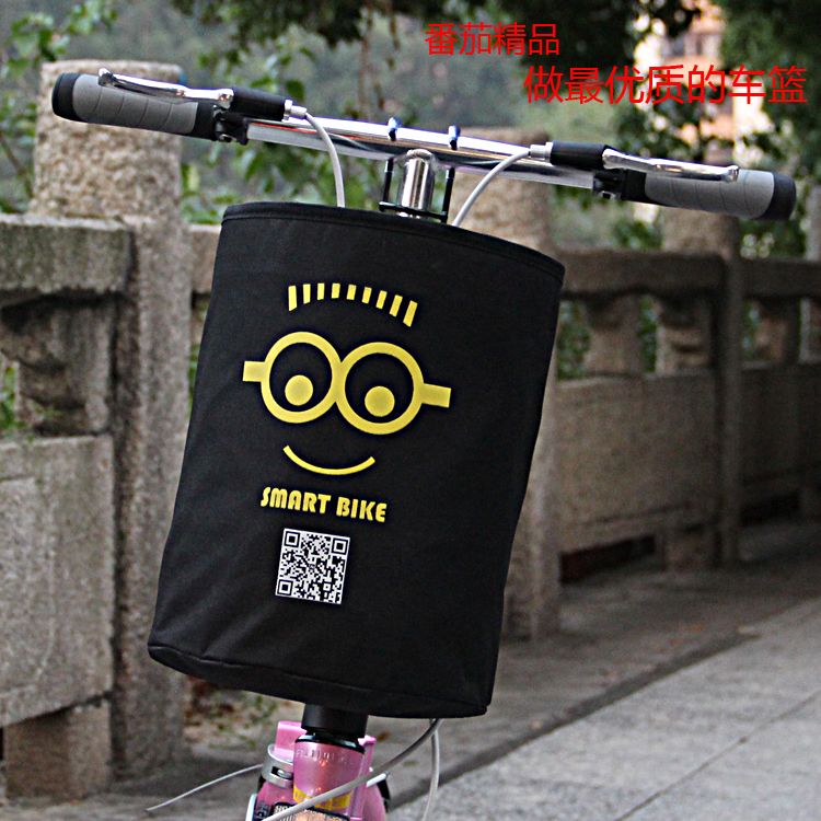 Panier pour vélo en toile - Ref 2265079 Image 3