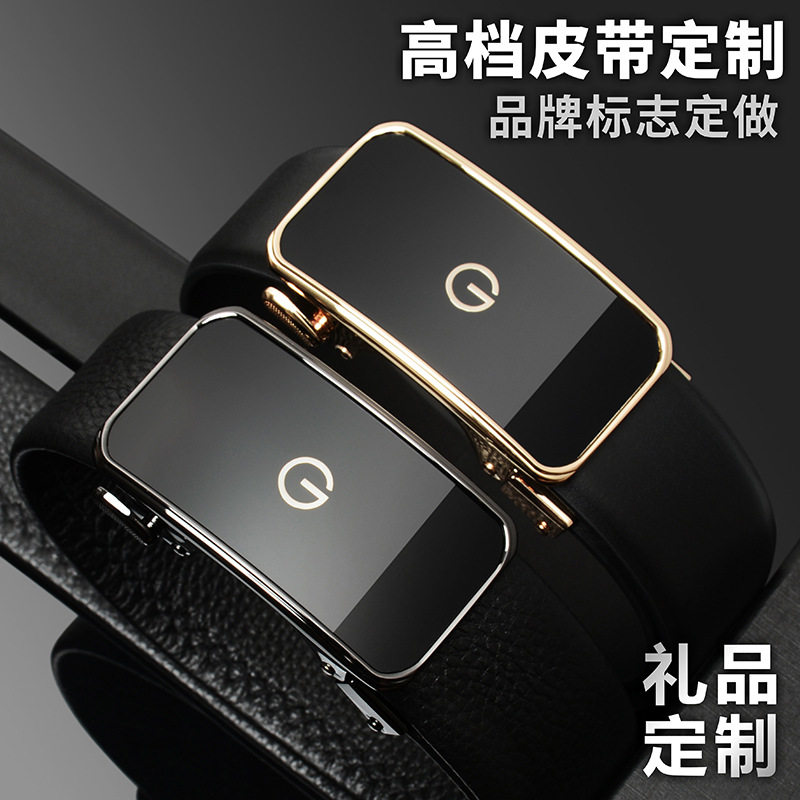 皮带自动扣头礼品GcOOe男士光身