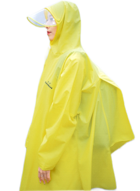 天伞自行车雨衣有袖厚款成人学生