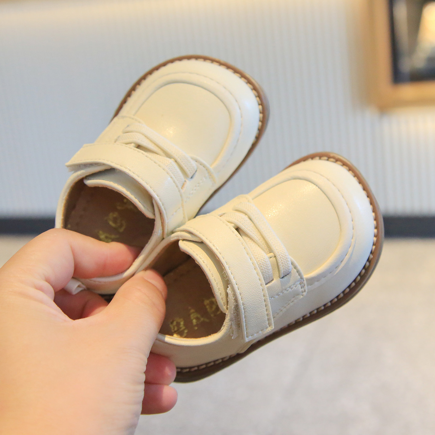 2026春秋季新款宝宝鞋子1一3岁女童小皮鞋幼童单鞋软底学步婴儿鞋,童鞋/婴儿鞋/亲子鞋,皮鞋,淘宝优惠券,粉丝福利购,淘宝优惠卷