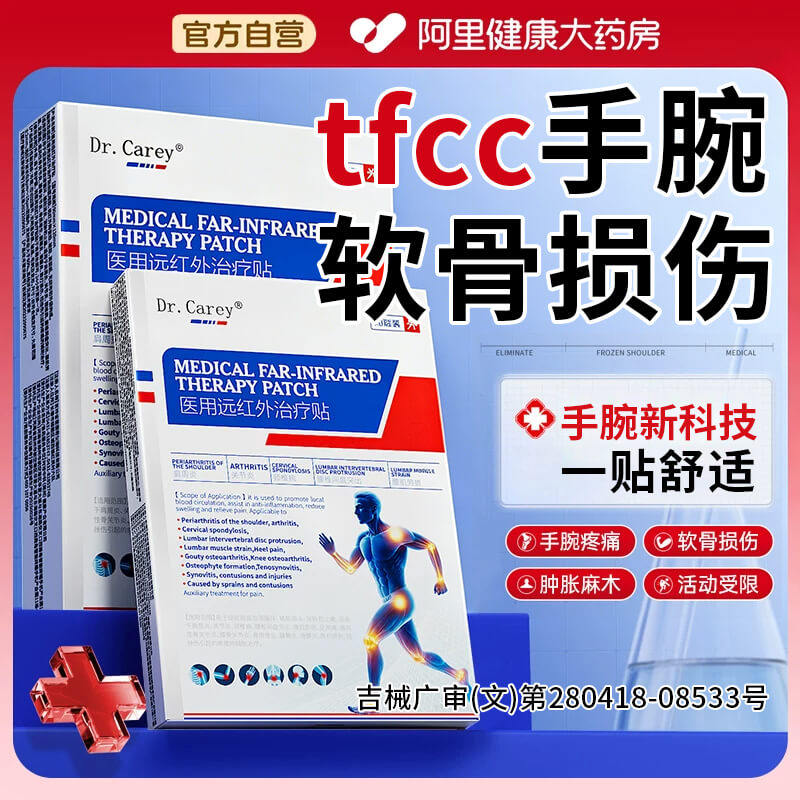 tfcc损伤膏药热敷手腕疼痛专腱鞘炎劳损用药手腕三角软骨损伤