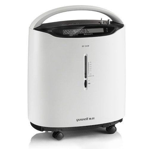 鱼跃 家用轻音款5L制氧机 老人孕妇可用