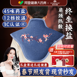 俞兆林肩颈热敷包颈椎盐袋海盐粗盐电加热艾灸包艾草理疗袋子家用