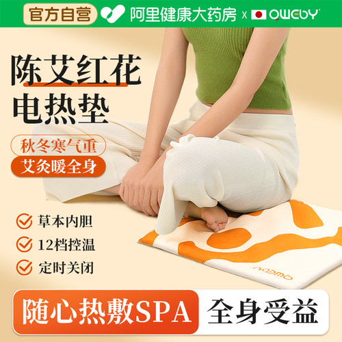 艾灸坐垫电加热蒲团热敷养生