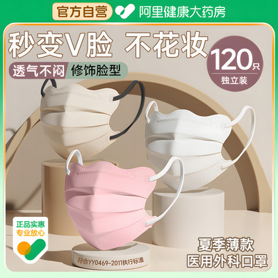 【夏季薄款】蝶形医用外科口罩