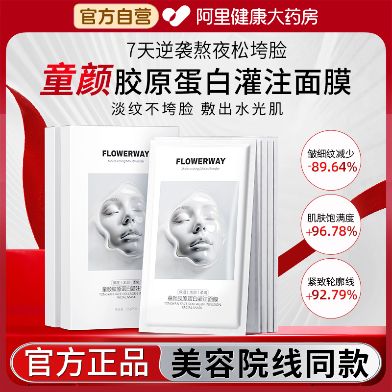 推荐胶原蛋白灌注面膜同款！