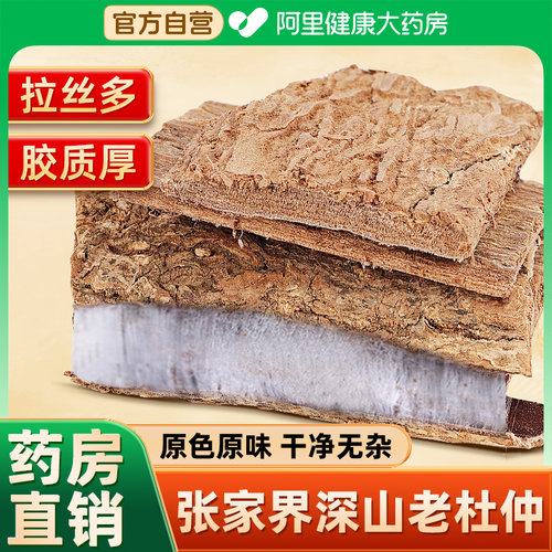 承义堂张家界道地杜仲皮胶质丰富