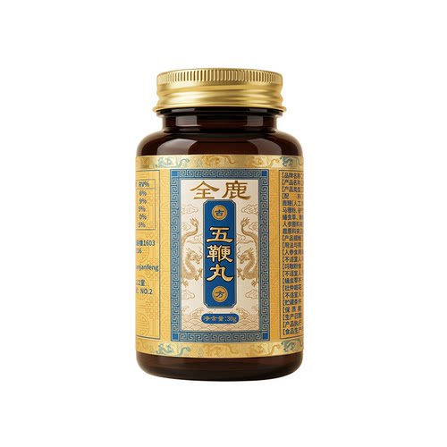 梅花鹿全鹿人参五种动物鞭五鞭丸京都乾丰蛹虫草玛咖