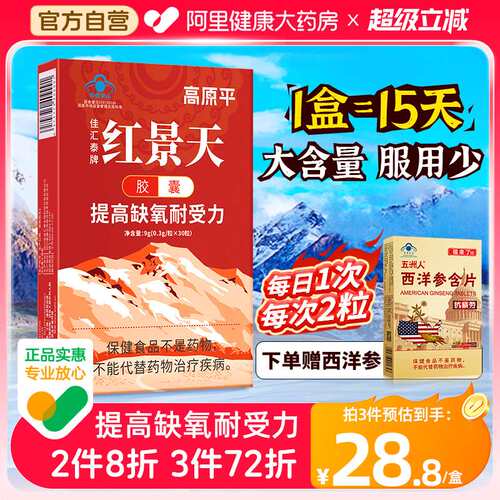 高原平红景天胶囊抗高原反应药