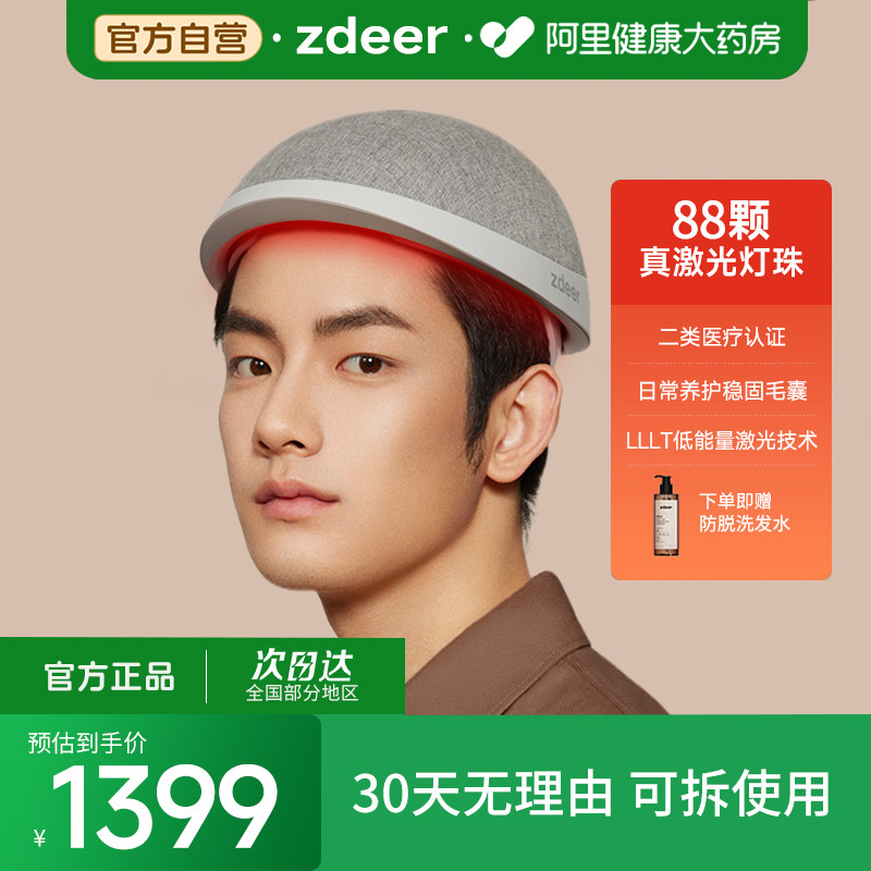 左点激光生发仪医用级红光生发头盔生发帽防脱发LLLT低能量激光图片
