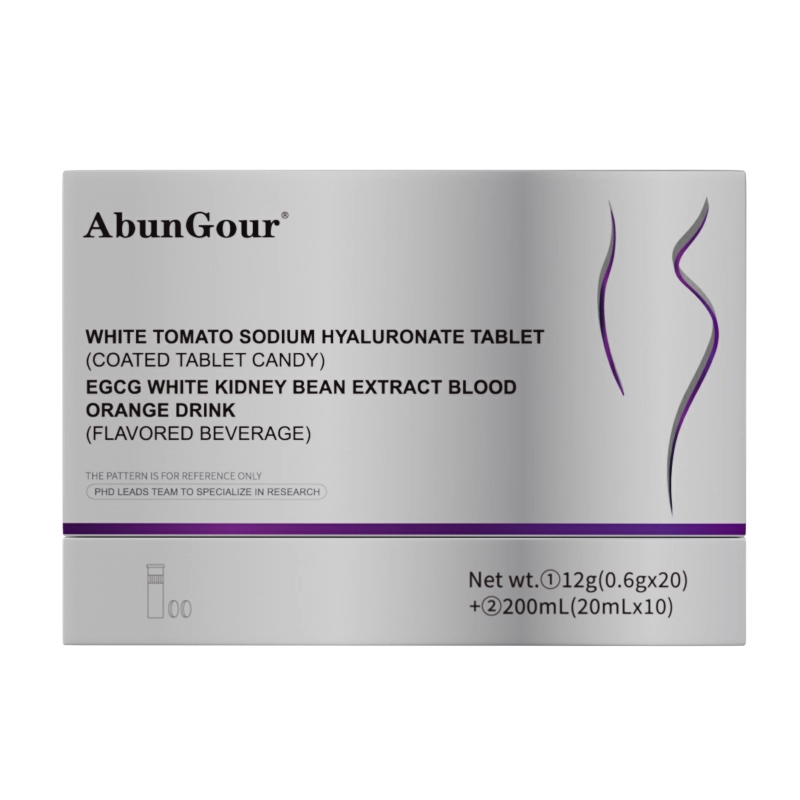 AbunGour白番茄透明质酸钠压片(包衣型压片糖果)12g(0.6gx20)