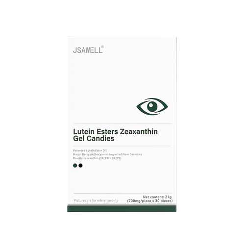 JSAWELL叶黄素酯玉米黄质凝胶糖果21g(700mg/粒*30粒)