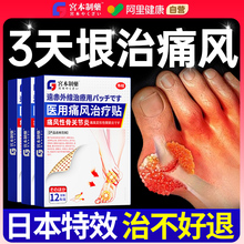 痛风专用止痛溶石降尿酸去结晶疼痛风性湿关节炎酸友新版特效贴膏
