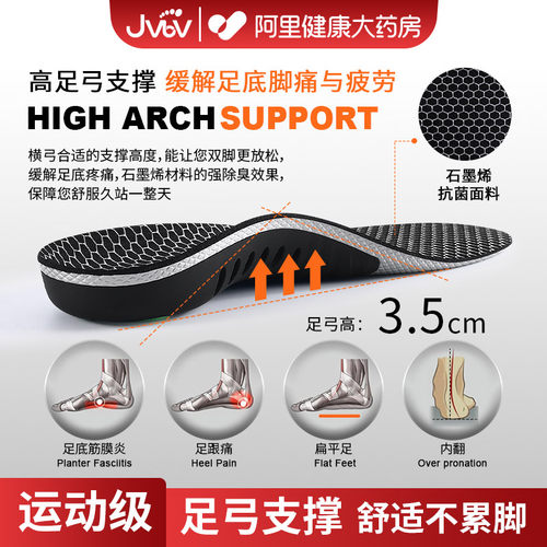 足弓支撑鞋垫专业扁平足矫正防痛