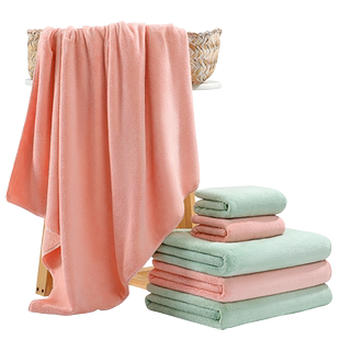 儿童浴巾家用初生婴儿浴袍吸水速干男女孩宝宝夏天游泳四季通用