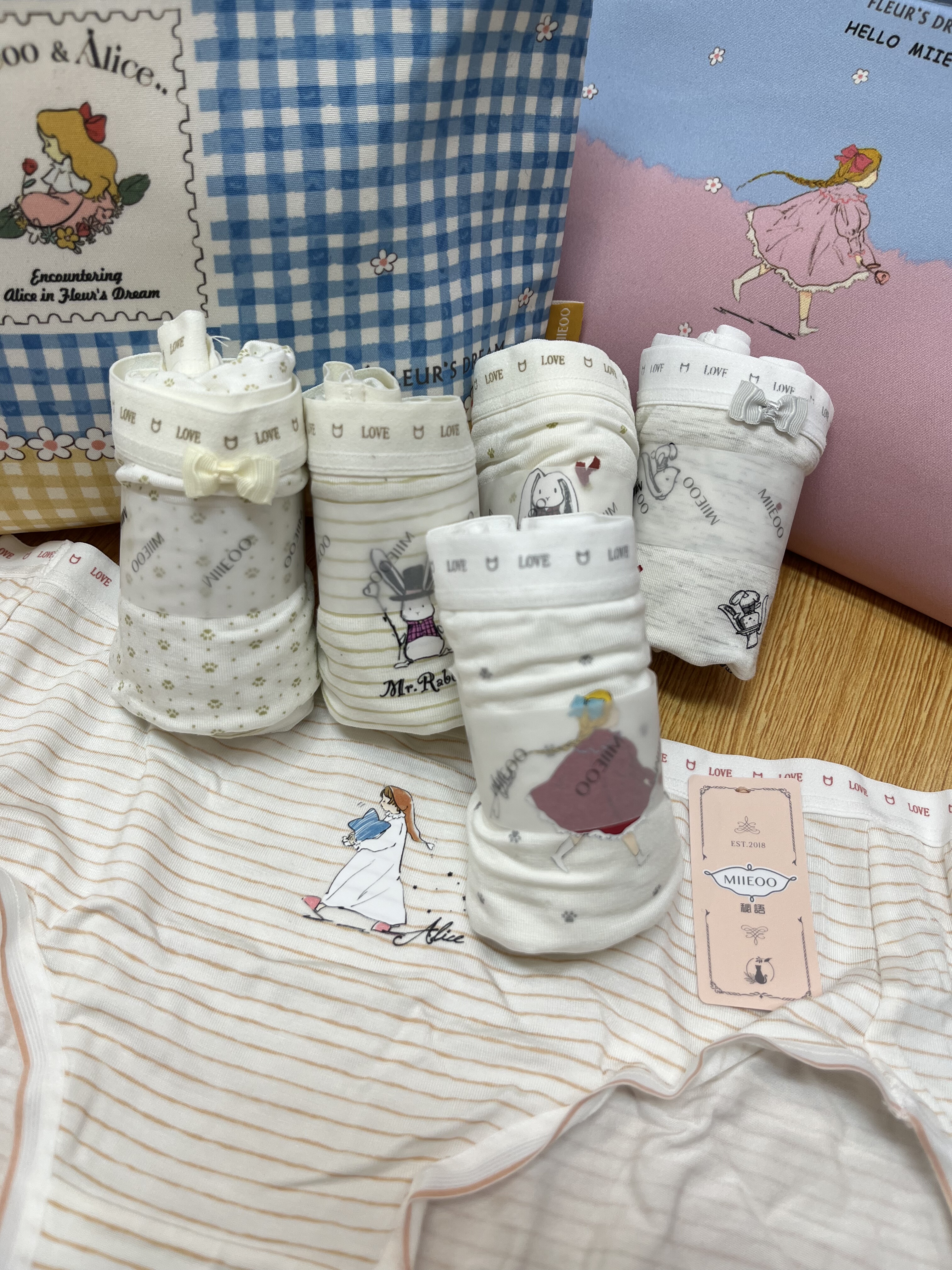 【送收纳包】秘语内裤莫代尔62021/62022兔子派来的小比尔