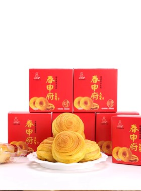安徽寿县特产历史名点春申府大救驾传统糕点点心大救驾礼盒装