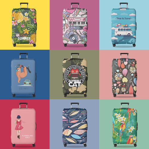 Thick Elastic Luggage Protective Cover Travel Accessories