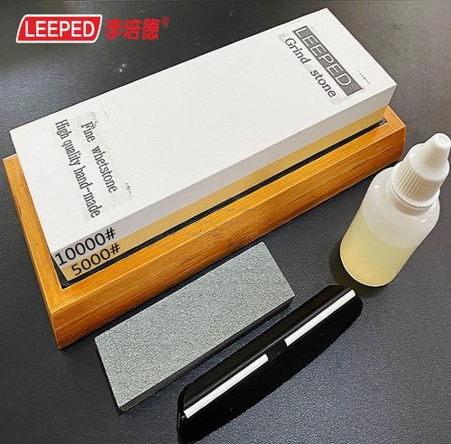 高端砥石家用磨刀器白刚玉磨刀石