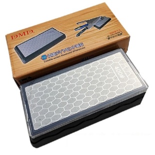 金刚石磨刀器磨刀石冰刀家用磨刀神器双面磨石开刃油石400+1000目