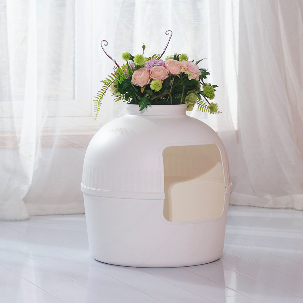 捣蛋鬼猫窝四季通用塑料封闭式绿植款猫咪别墅阳台猫窝狗屋可拆洗,宠物/宠物食品及用品,狗窝/屋/帐篷/沙发,淘宝优惠券,粉丝福利购,淘宝优惠卷