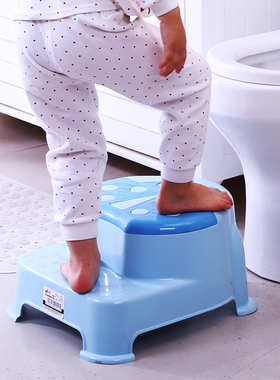 儿童塑料凳子洗手垫脚凳宝宝小板凳台阶防滑增高梯凳阶梯凳脚踏凳