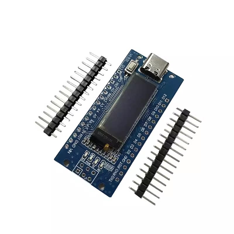 Nano V3.0 ATmega328P改进版CH340C模块内置0.91寸OLED显示屏