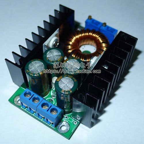 可调电源模块 12A降压 24V转12V LED驱动 恒流 充电 带充电指示