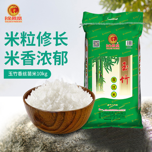 新米 金凤凰玉竹香丝米香10kg新鲜丝苗米 20斤香米江西大米
