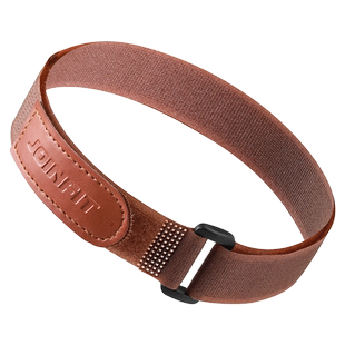 2条Joinfit瑜伽垫捆绑带子便携式束绳松紧毛粘搭扣捆易收纳魔术贴