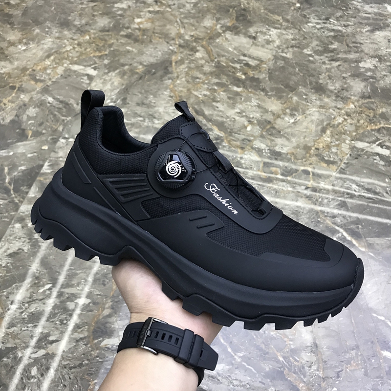 2025春季新款男士透气厚底休闲鞋