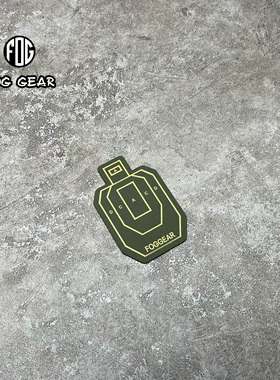 FOG-K-009 USPSA魔术贴纪念章/射击/文创周边