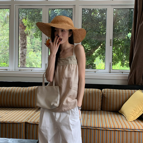 TABLE-带背心夏季宽松显瘦百搭透气内搭外穿背心(不含裤子)61522