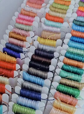 端午节3股6股9股12股18股线手绳项链绳编织分装线渐变色diy材料包