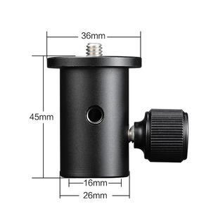 4螺丝3数码 摄影灯棚支架转换头金属平台1 配件闪光灯云台手机支架