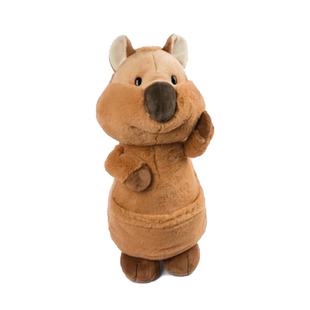 德国NICI 野生朋友系列短尾矮袋鼠公仔袋熊可爱礼物丑萌