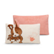 春日系列兔子矩形靠垫43x25cm
