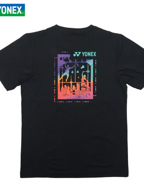 2025新款尤尼克斯YONEX上海公开赛大赛系列速干短袖YOBC5156CR