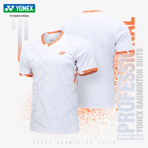 2025款YONEX尤尼克斯羽毛球服网球服速跑步干吸汗训练运动短袖T恤