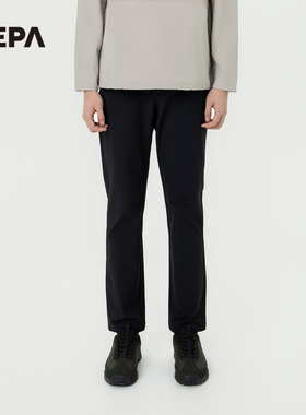 NEPA耐葩户外休闲裤2023秋冬百搭简约裤子男士舒适保暖7J51601