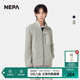 NEPA耐葩24秋冬户外男士 舒适绒布拉绒衣7K76103 休闲夹克换季